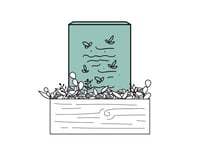 لوحة تراكمت لتمطر