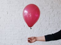 بالون هيليوم - لون فوشي