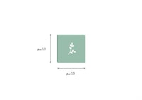 لوحة كانفس حرف غ