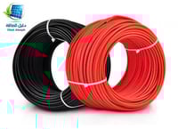 سلك طاقة شمسية 10 ملم احمر مفرد بالمتر