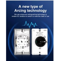 مفتاح قاطع 32 امبير DC-4P PV DC 1200V 32A IP66