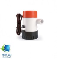 مضخه 12 فولت 500 جالون بالساعه من نوع دليل