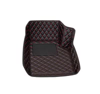 أسود خياطة أحمر