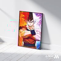 بوستر أنمي 3D متحرك - غوكو فيجيتا