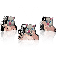 ستيكر 3D متحرك - اينوسكي هاشيرا من أنمي قاتل الشيا...