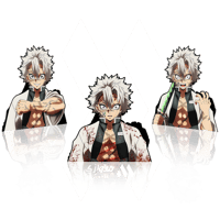 ستيكر 3D متحرك - سانيمي شينازوغاوا من أنمي قاتل ال...