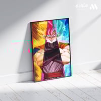 بوستر أنمي 3D متحرك - غوكو فيجيتا