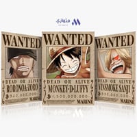 بوستر أنمي 3D متحرك - للوفي سانجي زورو ملصق المطلو...