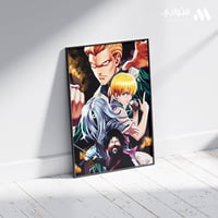 بوستر أنمي 3D متحرك - عصابة العناكب من أنمي القناص