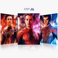 بوستر مارفل 3D متحرك - سبايدرمان