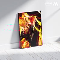 بوستر أنمي 3D متحرك - لوفي سانجي زورو من أنمي ون ب...