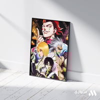 بوستر أنمي 3D متحرك - عصابة العناكب من أنمي القناص