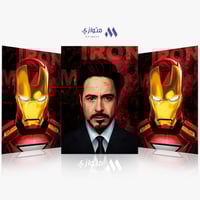 بوستر مارفل 3D متحرك - آيرون مان