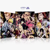 بوستر أنمي 3D متحرك - عصابة العناكب من أنمي القناص