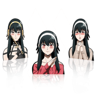 ستيكر 3D متحرك - يور فورجر من انمي سباي فاملي