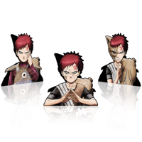 ستيكر 3D متحرك - قارا من أنمي ناروتو