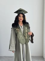 عبايه تخرج روز 2025