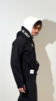 هودي دبل كاب Navy Double Cap Hoodie