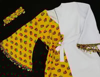 جلابيه نسائي برتقالي- متجر روز