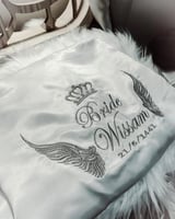 روب عروس تطريز مميز