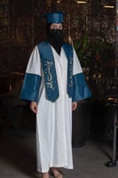 عبايات تخرج تصميم اكمام مميزه ( 1 )