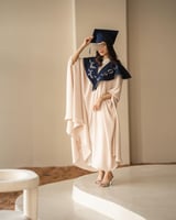 عباية تخرج تصميم الفراشه