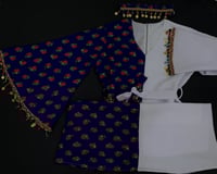 جلابيه نسائي كحلي-متجر روز