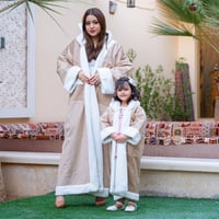 طقم فروات شتويه الأم وبنتها