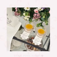 كوستر فناجين عيدكم مبارك (قطعتين)