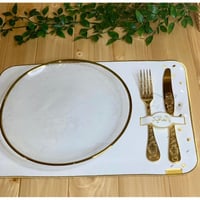 مفرش مثبت جيب ملاعق