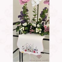 مفرش تقديم ورد