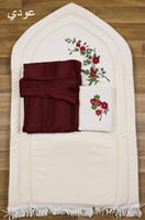 طقم زهور الندى