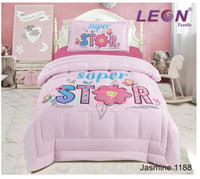 مفرش رسومات نفر ونص 3 قطع 3D