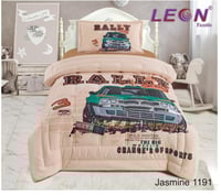 مفرش رسومات نفر ونص 3 قطع 3D