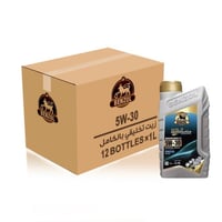 زيت محرك بنزول 5W30 تخليقي بالكامل كرتون 12 لتر