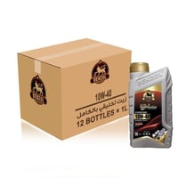 زيت محرك بنزول 10W40 تخليقي بالكامل كرتون 12 لتر