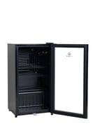 ثلاجة بروماتيك زجاج 90 لتر اسود NGR - 90L