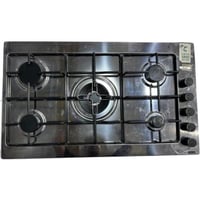 جي ال جنرال فرن غاز مسطح بلت أن 5شعلات - فضي - GLE...