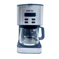 جي في سي برو صانعة قهوة - 1.2 ليتر - 800 واط - فضي...