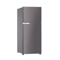 توشيبا ثلاجة بابين بفريزر علوي 16.7 قدم مكعب - 472...