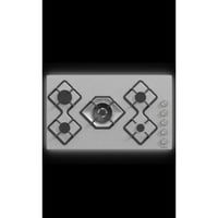 ستار واي سطح غاز ستانلس ستيل - 5 شعلات - 60x90 سم...