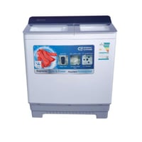 جنرال سوبريم غسالة حوضين تحميل علوي - 18 كغ - أبيض...