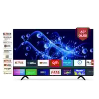 سرين شاشة تلفزيون سمارت 65 بوصة - 4K QLED - نظام ت...