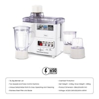 خلاط امبكس - 650 واط - أبيض - JB414 C