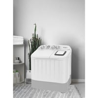 تكنو بيست غسالة حوضين تحميل علوي - 6 كغ - أبيض - B...