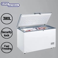 سوبر جنرال فريزر مسطح - 380 ليتر - 13.4 قدم مكعب -...