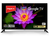 امبيكس شاشة 65 بوصة جوجل سمارت - بدقة 4K - أسود -...