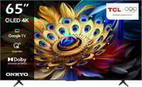 تي سي أل شاشة سمارت جوجل - 65 بوصة -QLED 4K عالية...