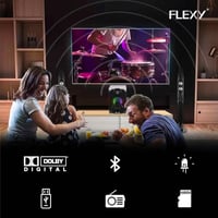 فلكسي مسرح منزلي رقمي بتقنية دولبي 2.1 - يدعم البل...