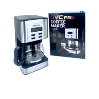 جي في سي برو صانعة قهوة - 1.2 ليتر - 800 واط - فضي...